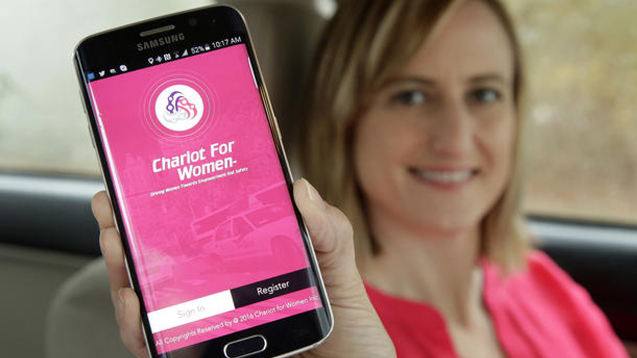 L'App Chariot: l'Uber per le donne e bambini