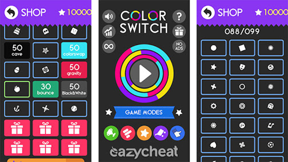 Trucchi Color Switch: Stelle infinite e tutte le Palline