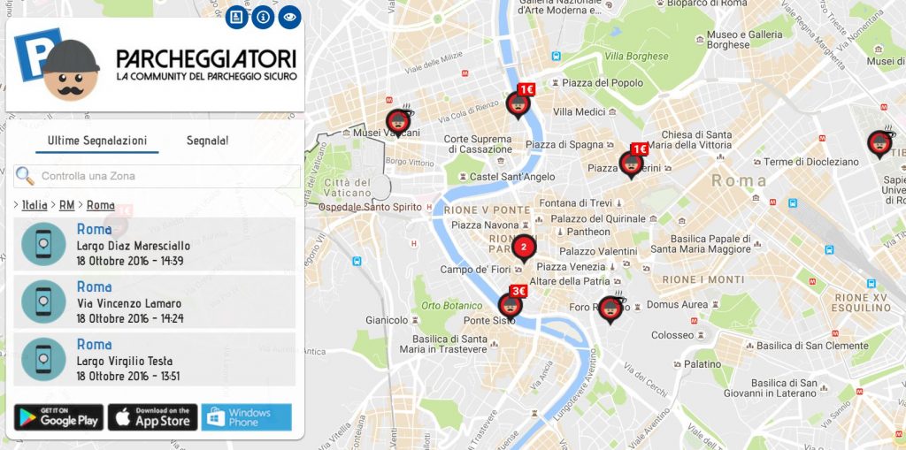 iParcheggiatori: un app contro i posteggiatori abusivi e molesti