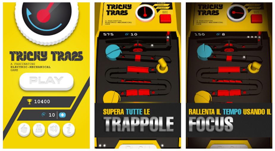 Tricky Traps: il videogioco per Android e iPhone