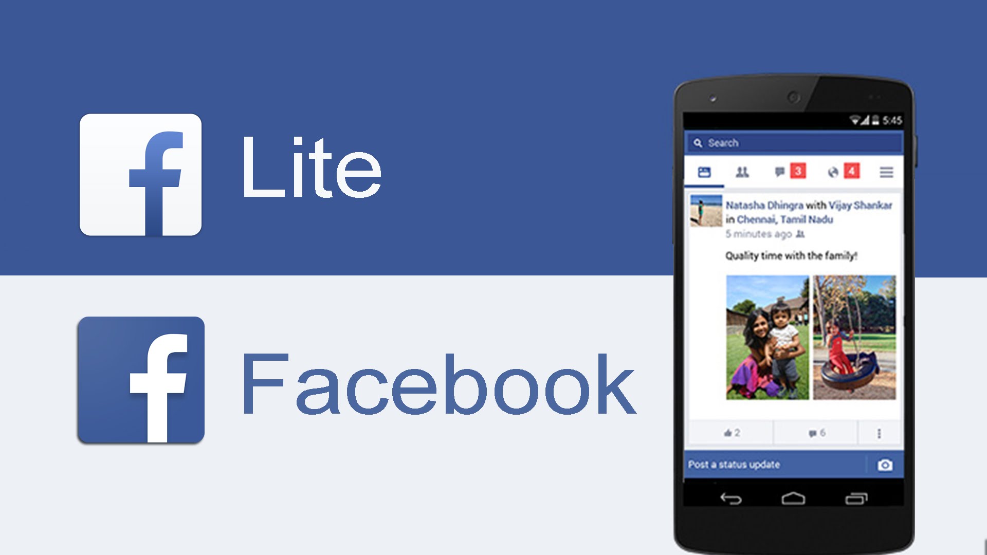 Facebook Lite: più leggero e veloce, per smartphone vecchi