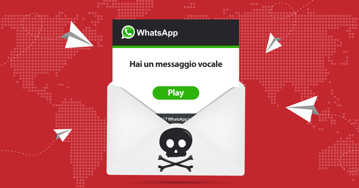Truffa WhatsApp: virus nascosto in un messaggio vocale