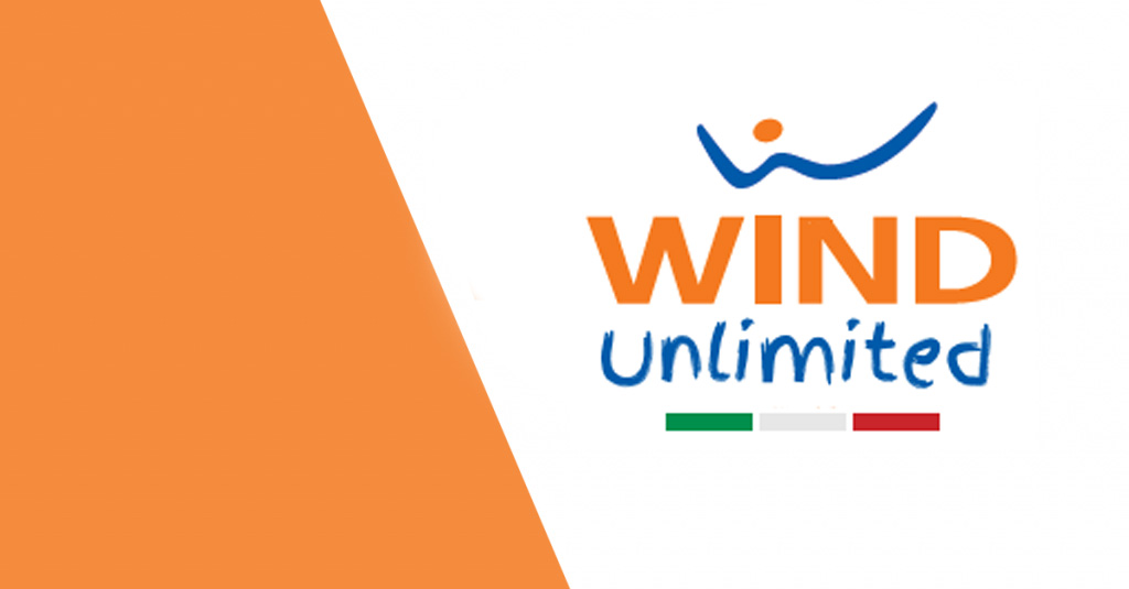 Wind Unlimited: minuti illimitati, 500 sms, 5 Giga da 6€ al mese