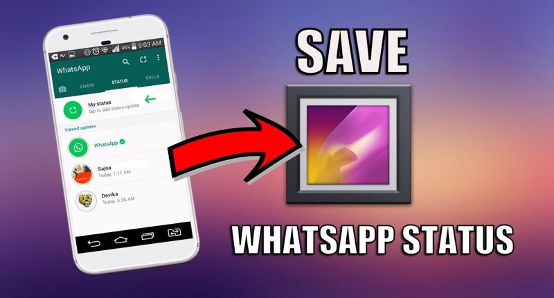 Come salvare immagini e video Stato di WhatsApp su Android