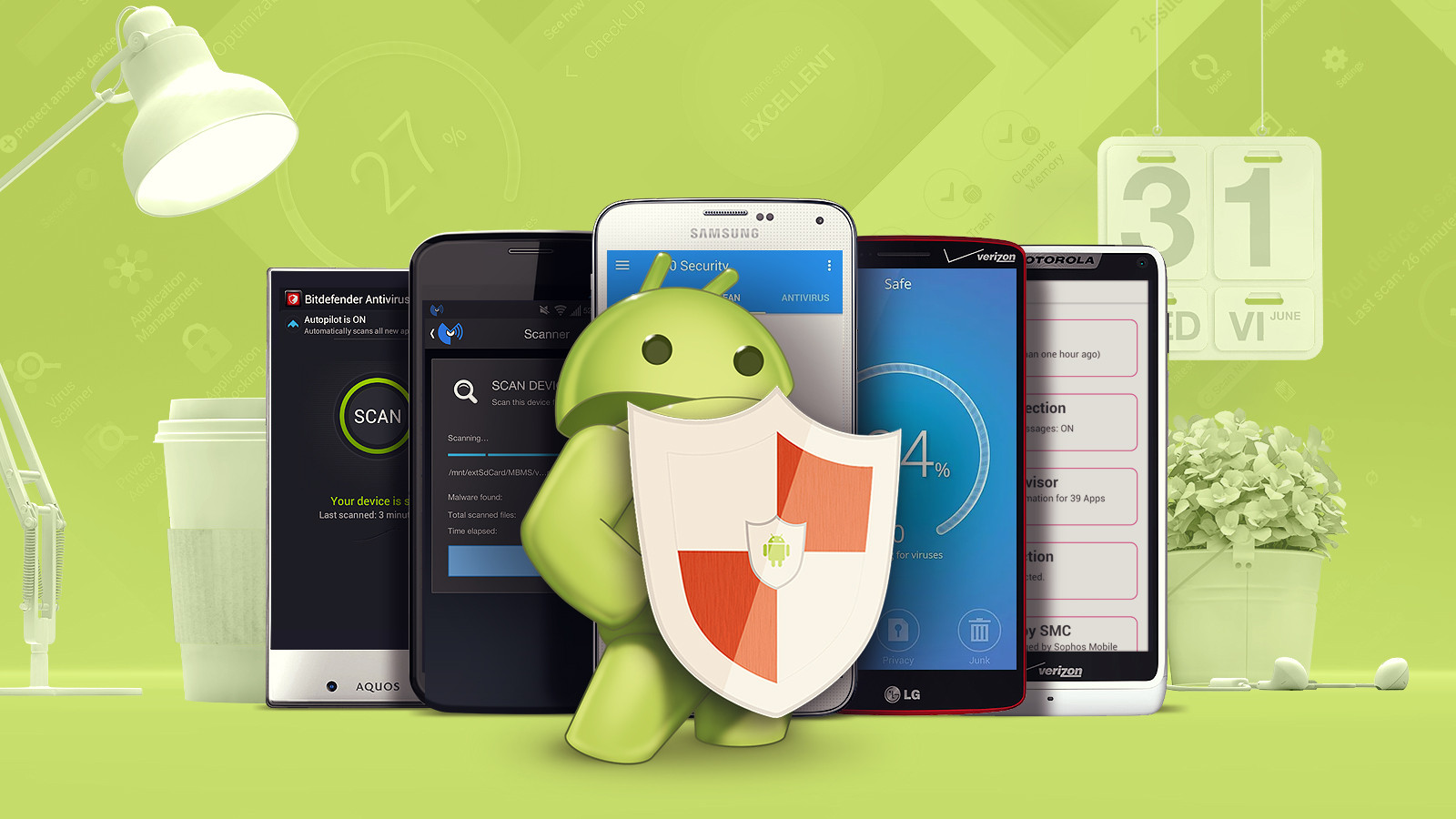 Il migliore antivirus per android + 9 alternative