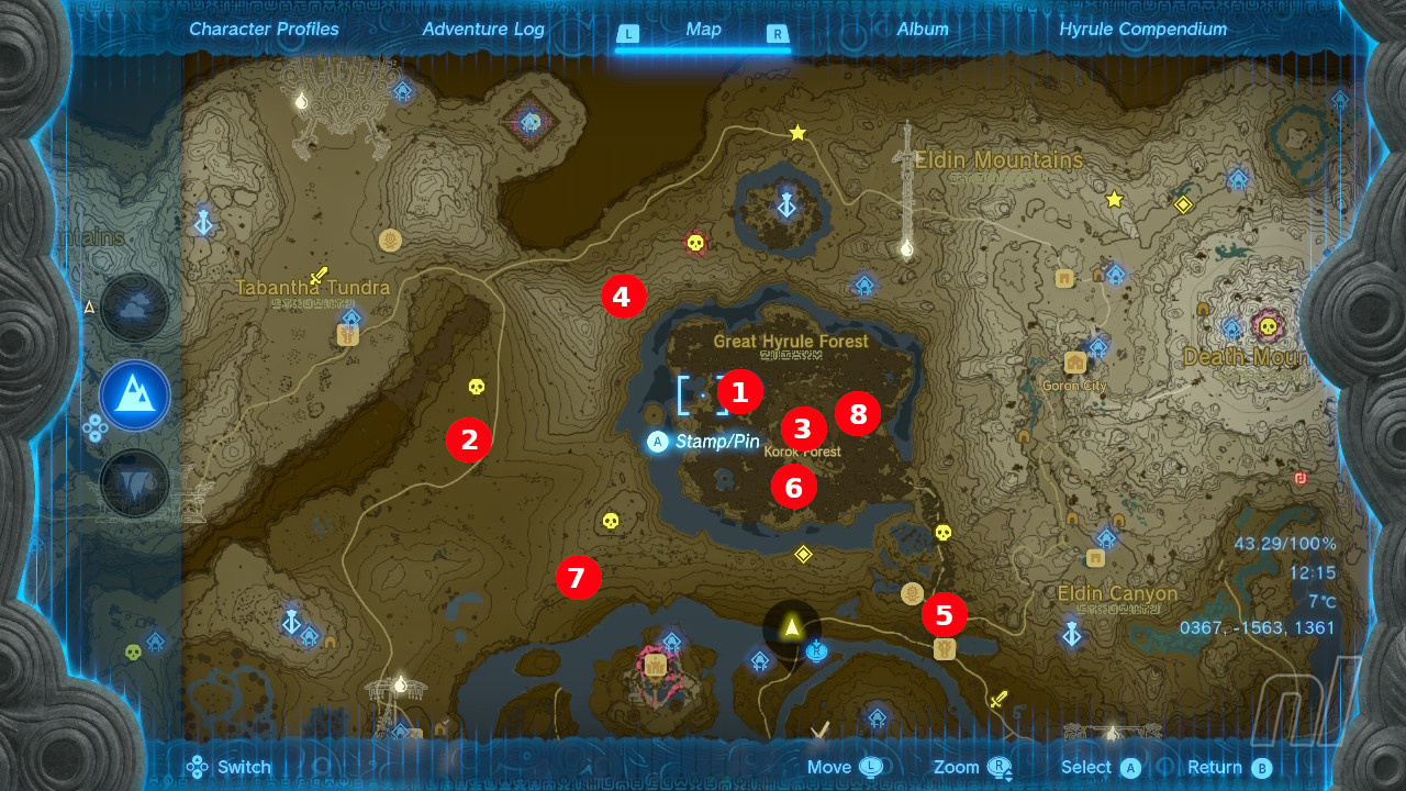 Tutte le posizioni e le mappe dei Santuari di Zelda Tears of the Kingdom