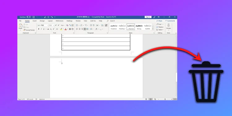 come-cancellare-una-pagina-vuota-in-word