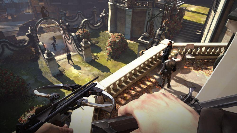 Scena di combattimento nel gioco Dishonored