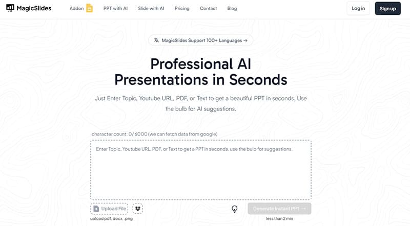 powerpoint presentation ai generator 2