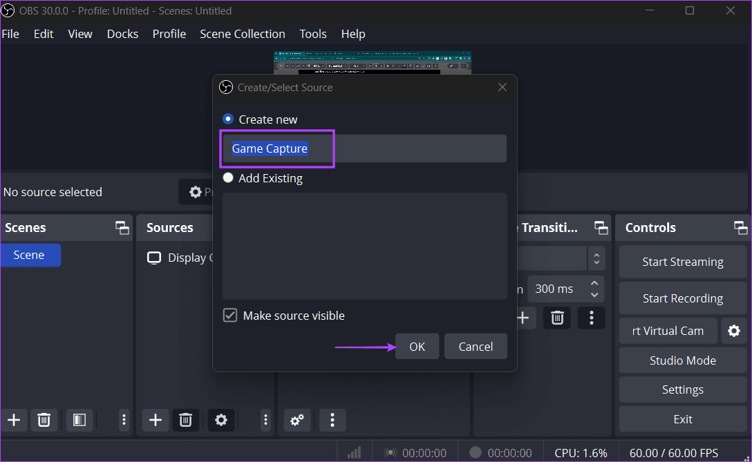 Nomina Game Capture