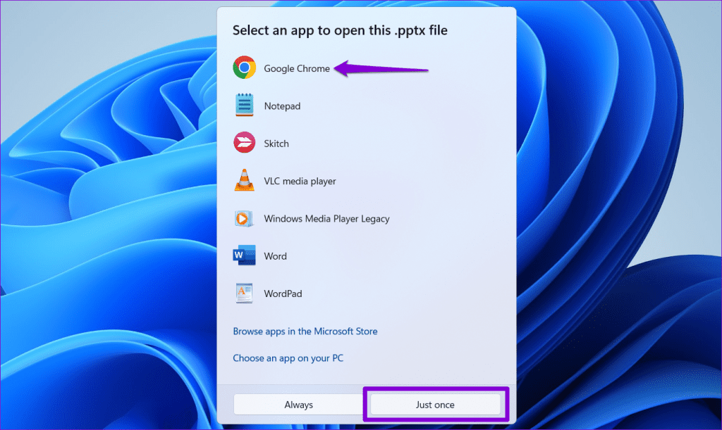 Aggiungi Programma dal Menu Apri Con su Windows