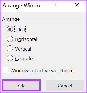 Salvataggio delle modifiche in Excel