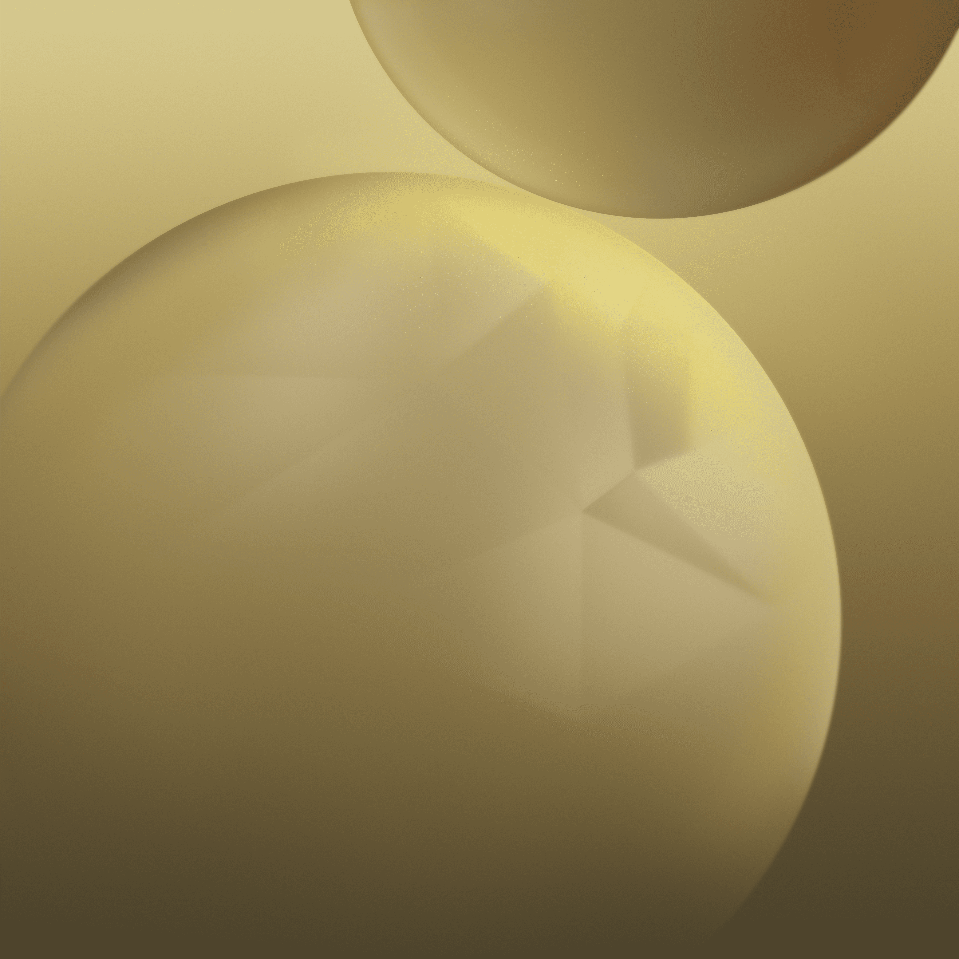 Wallpaper Golden Bubbles