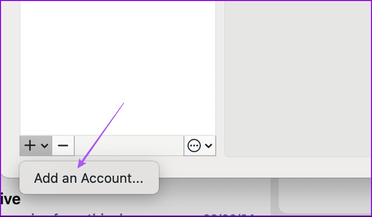 aggiungi un account outlook app mac