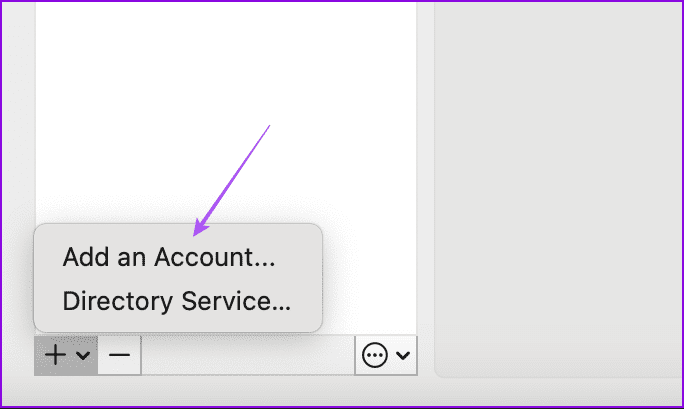 aggiungi un account legacy outlook mac