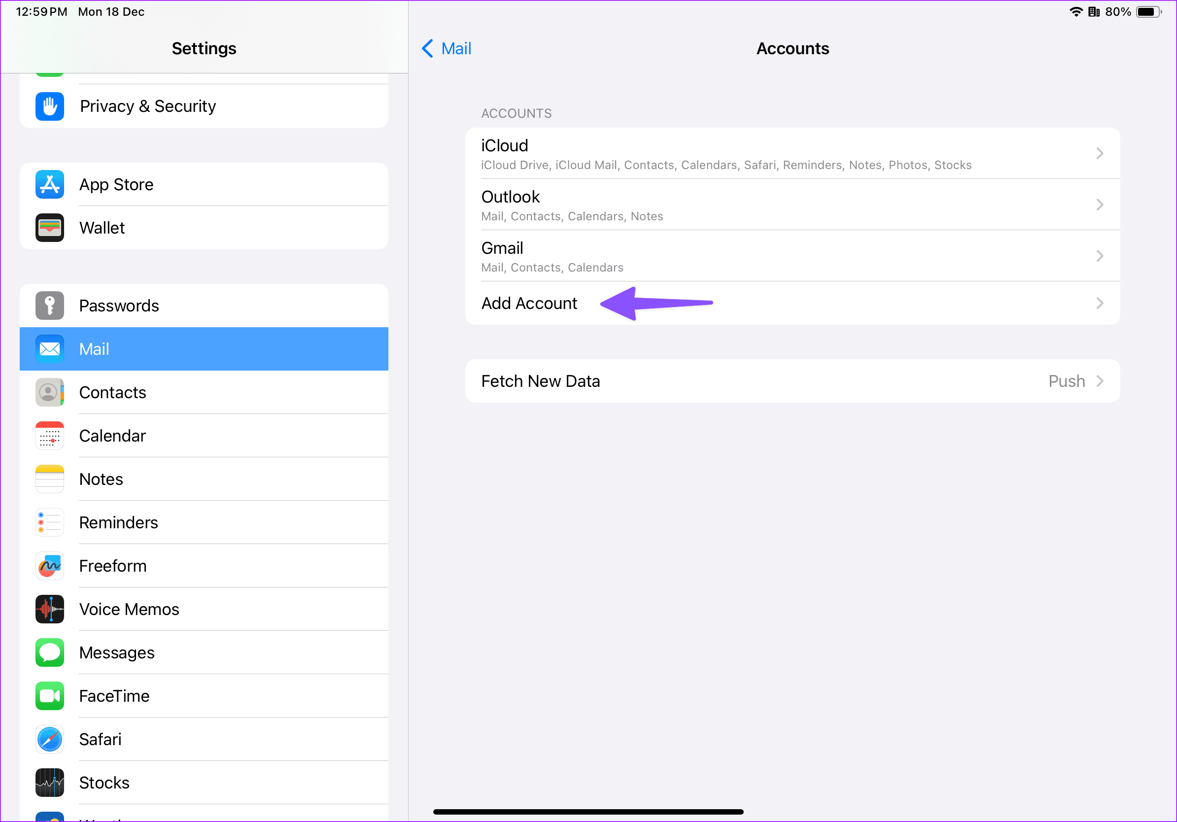 iPad Not Receiving Emails 7