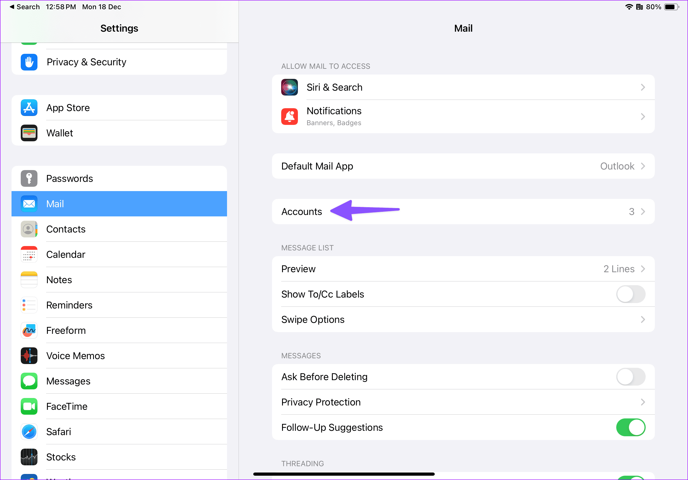 iPad Not Receiving Emails 2 1