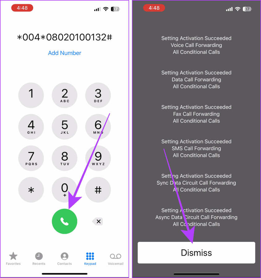 Impostazione Voicemail del Gestore su iPhone