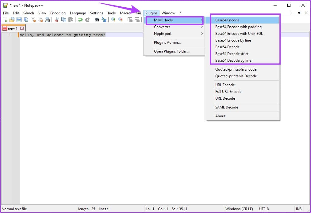 Codifica o Decodifica Base64