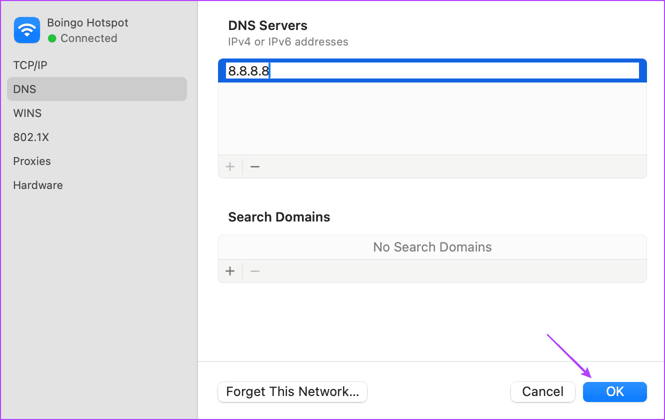 Configurazione Finale DNS