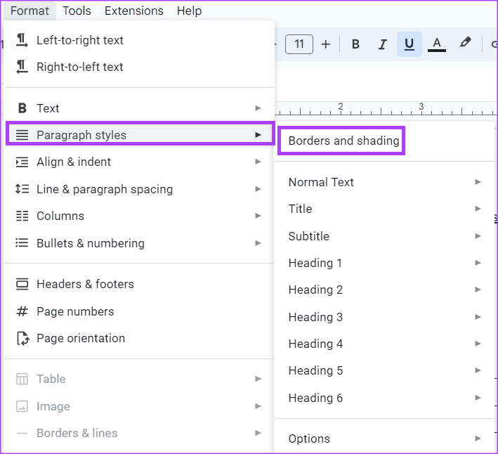 come fare doppie sottolineature in google docs 20