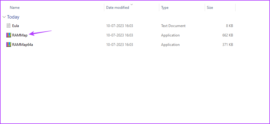 Accesso al File di RAMMap per Svuotare la Cache della RAM