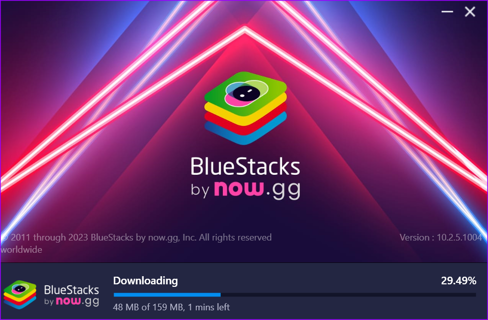 Install BlueStacks Android emulator