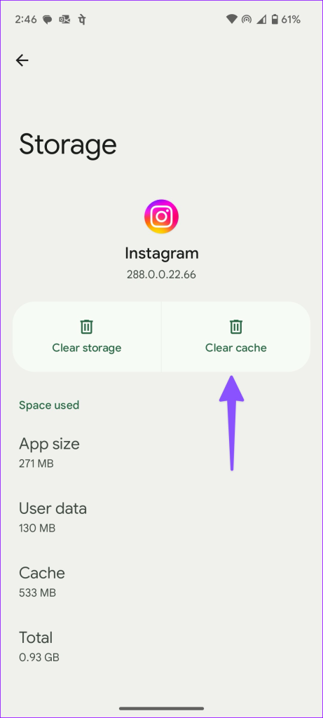 Esempio di Inserimento delle Opzioni di Pause