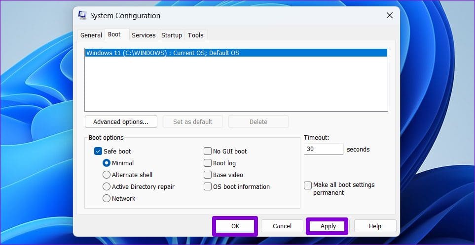 Configurazione della Modalità Provvisoria in Windows