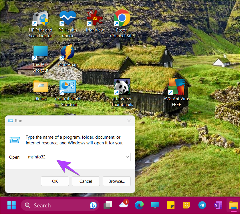 Apertura delle Informazioni di Sistema in Windows