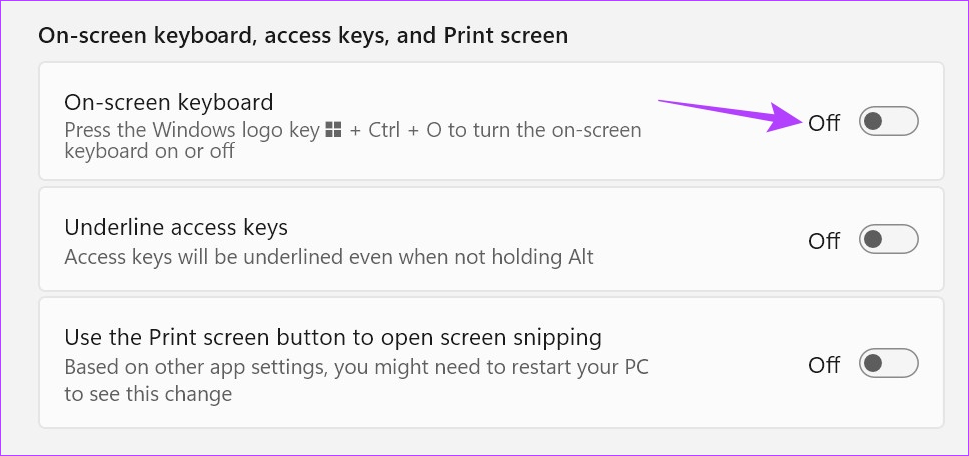 Attiva toggle